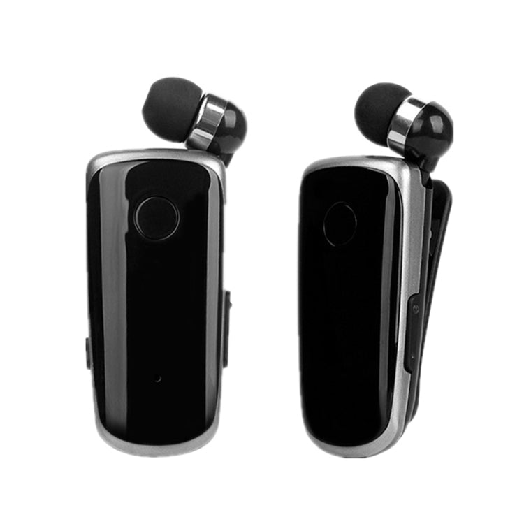 Auricular Bluetooth Sem Fios K39 com Chip CSR DSP, Alerta Vibratório In-Ear, Clipe de Uso Mãos Livres, PRETO, BRANCO, AZUL, VERMELHO ROSA