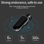 Auricular Bluetooth Sem Fios K39 com Chip CSR DSP, Alerta Vibratório In-Ear, Clipe de Uso Mãos Livres, PRETO, BRANCO, AZUL, VERMELHO ROSA