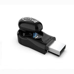 Base de carregamento de segunda geração S650, mini auricular Bluetooth sem fios, auriculares invisíveis para negócios, mãos-livres intra-auriculares com microfone