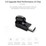 Base de carregamento de segunda geração S650, mini auricular Bluetooth sem fios, auriculares invisíveis para negócios, mãos-livres intra-auriculares com microfone