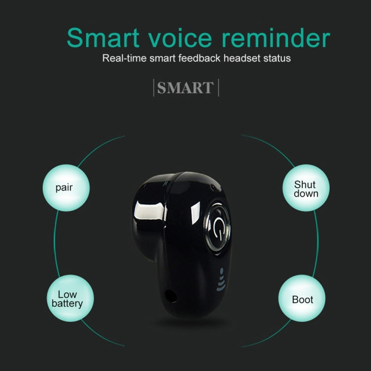 Base de carregamento de segunda geração S650, mini auricular Bluetooth sem fios, auriculares invisíveis para negócios, mãos-livres intra-auriculares com microfone
