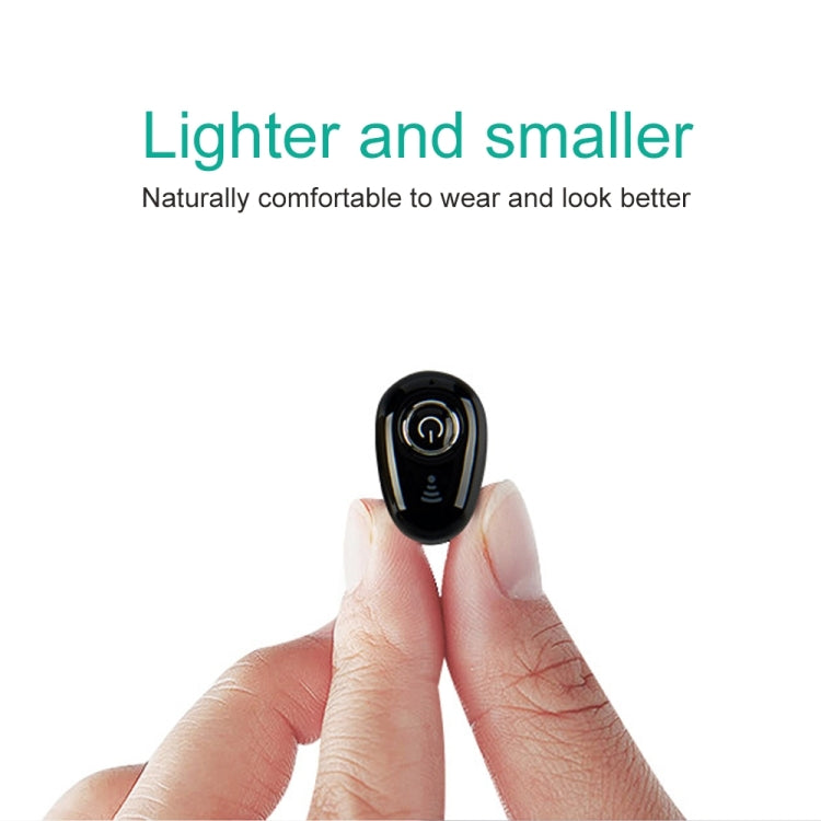 Base de carregamento de segunda geração S650, mini auricular Bluetooth sem fios, auriculares invisíveis para negócios, mãos-livres intra-auriculares com microfone