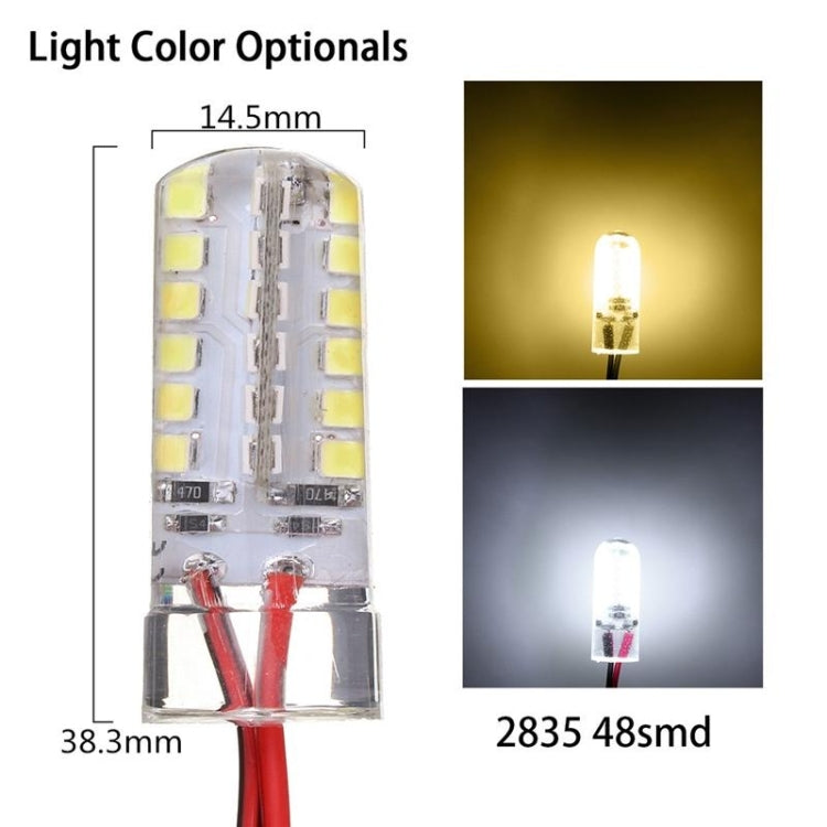 Iluminação de Pesca para Barco com 48 LEDs Atrai Peixes Luzes Subaquáticas Noturnas, Branco Quente, Branco Frio