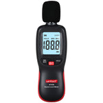 Medidor Digital de Nível Sonoro WT85B, Medidor Digital de Decibéis, Medidor de Ruído Ambiental, WT85B Branco, WT85B Preto