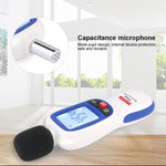 Medidor Digital de Nível Sonoro WT85B, Medidor Digital de Decibéis, Medidor de Ruído Ambiental, WT85B Branco, WT85B Preto
