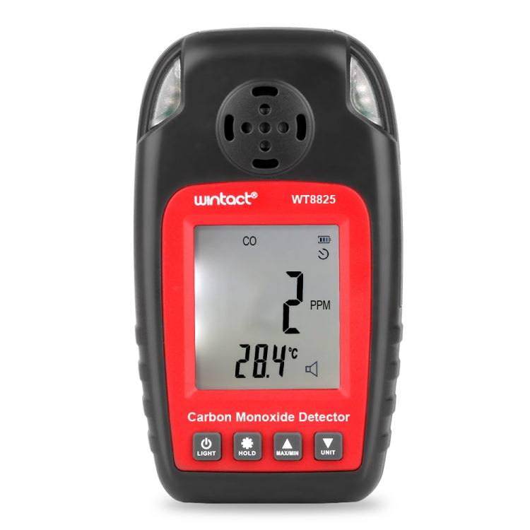 Detector de Monóxido de Carbono WINTACT WT8825, Sensor Independente de CO, Alarme de Intoxicação Altamente Sensível, WT8825
