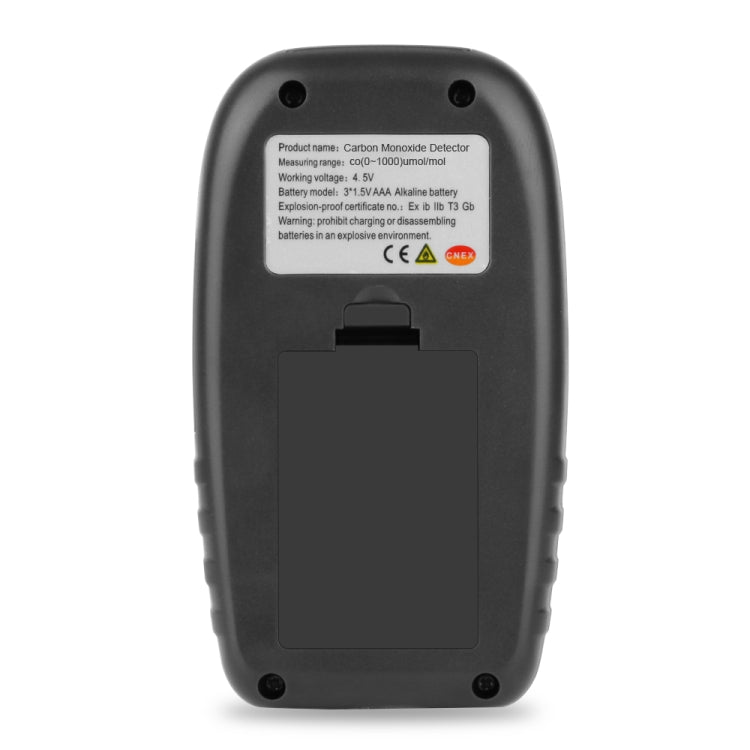 Detector de Monóxido de Carbono WINTACT WT8825, Sensor Independente de CO, Alarme de Intoxicação Altamente Sensível, WT8825