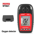 Detector de oxigénio WINTACT WT8821 Sensor independente de gás oxigénio Alarme de aviso sensível de intoxicação, WT8821