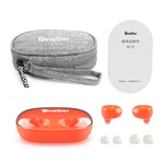 Auricular sem fios OneDer W12 com impermeabilidade IPX5, som estéreo HD, TWS Bluetooth