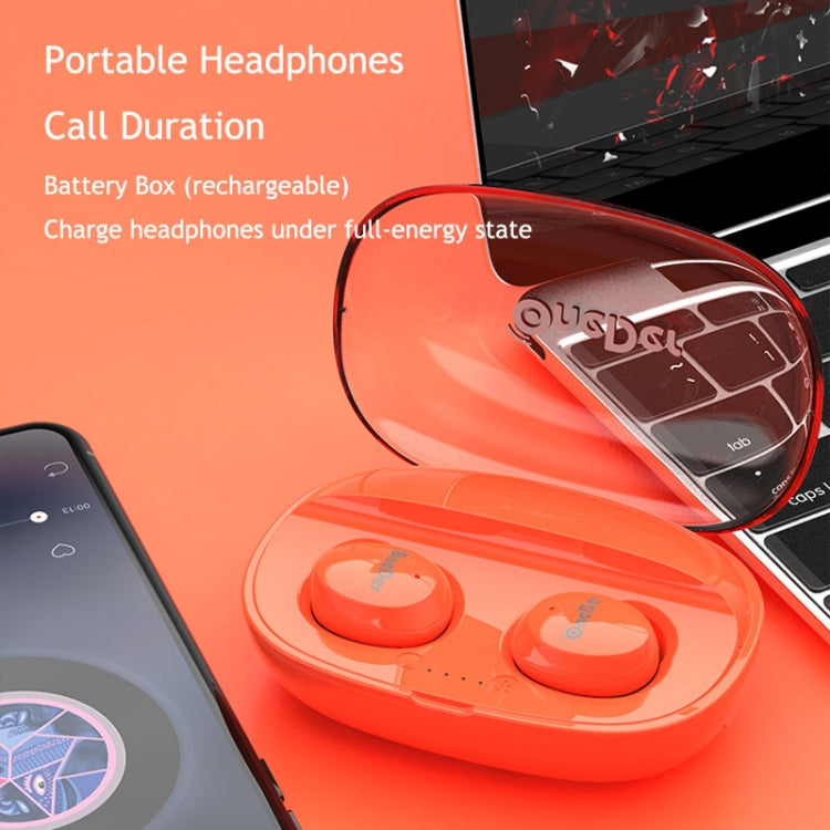 Auricular sem fios OneDer W12 com impermeabilidade IPX5, som estéreo HD, TWS Bluetooth