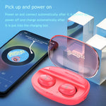 Auricular sem fios OneDer W12 com impermeabilidade IPX5, som estéreo HD, TWS Bluetooth