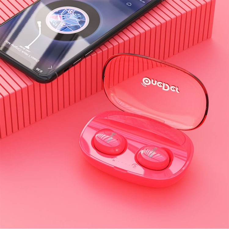Auricular sem fios OneDer W12 com impermeabilidade IPX5, som estéreo HD, TWS Bluetooth