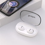 Auricular sem fios OneDer W12 com impermeabilidade IPX5, som estéreo HD, TWS Bluetooth