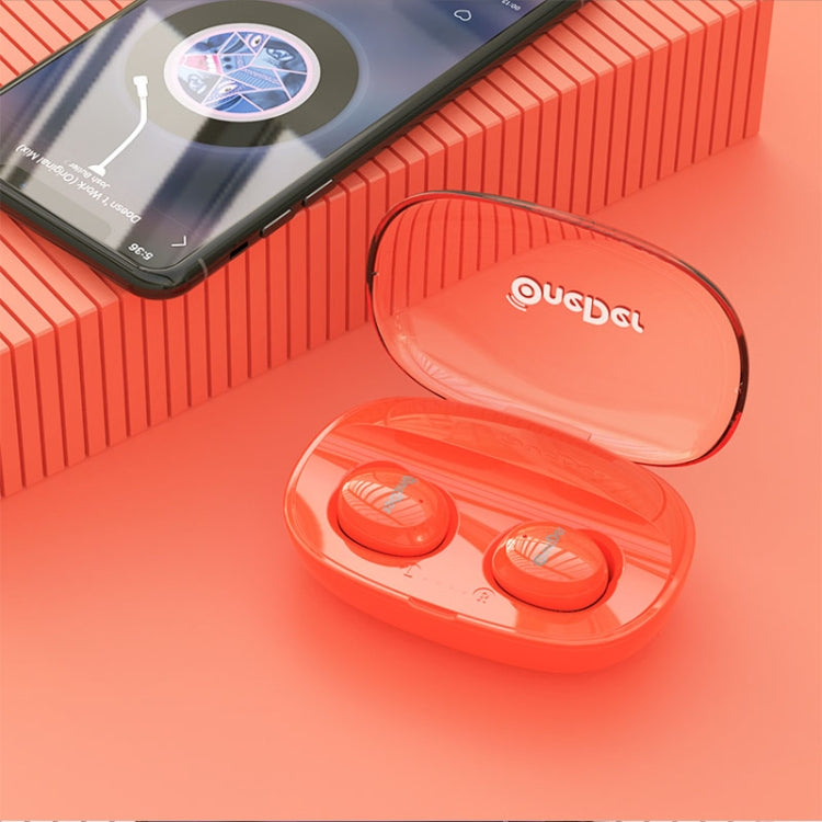 Auricular sem fios OneDer W12 com impermeabilidade IPX5, som estéreo HD, TWS Bluetooth