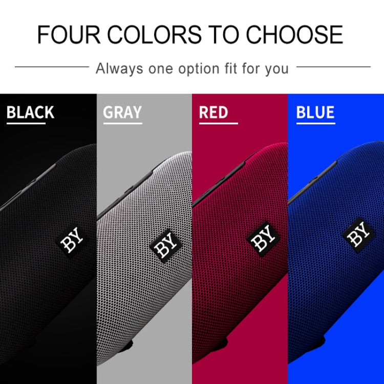 Coluna Bluetooth portátil BY impermeável Coluna sem fios Sistema de som estéreo 3D com som envolvente Colunas para exterior Suporta TF AUX