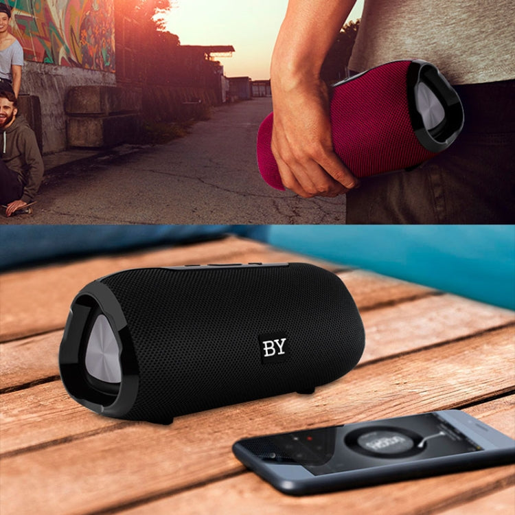 Coluna Bluetooth portátil BY impermeável Coluna sem fios Sistema de som estéreo 3D com som envolvente Colunas para exterior Suporta TF AUX