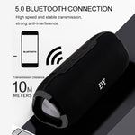 Coluna Bluetooth portátil BY impermeável Coluna sem fios Sistema de som estéreo 3D com som envolvente Colunas para exterior Suporta TF AUX