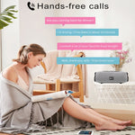 Coluna Bluetooth portátil BY impermeável Coluna sem fios Sistema de som estéreo 3D com som envolvente Colunas para exterior Suporta TF AUX