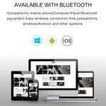 Coluna Bluetooth portátil BY impermeável Coluna sem fios Sistema de som estéreo 3D com som envolvente Colunas para exterior Suporta TF AUX