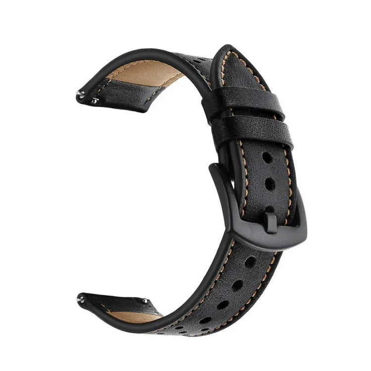 Correia Desportiva em Pele com Ilhós para Apply Samsung Galaxy Watch Active 22mm