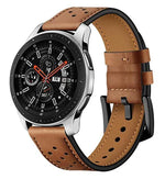 Correia Desportiva em Pele com Ilhós para Apply Samsung Galaxy Watch Active 22mm