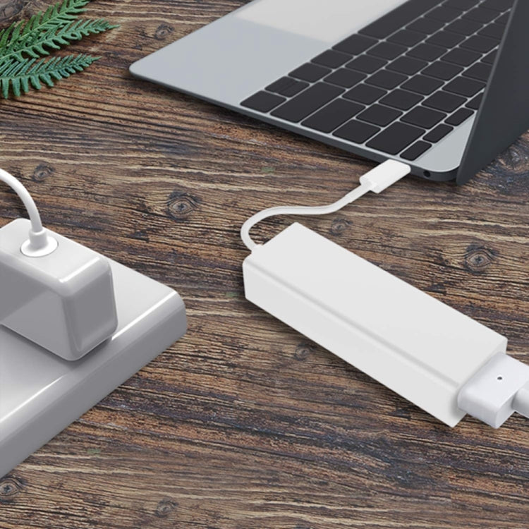 Adaptador USB C para Mag-Safe magnético, conversor de carregamento Mag-Safe para Type C compatível com MacBook Pro/Air, Nintendo Switch, telefone e outros dispositivos USB C, compatível