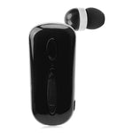 Auricular estéreo sem fios Bluetooth K36 com lembrete de chamadas, vibração, clipe de uso, auriculares para condutor