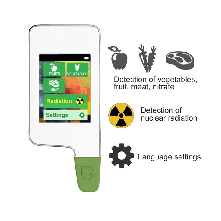 Testador de segurança ambiental de resíduos de nitrato em alimentos de carne, frutas e vegetais