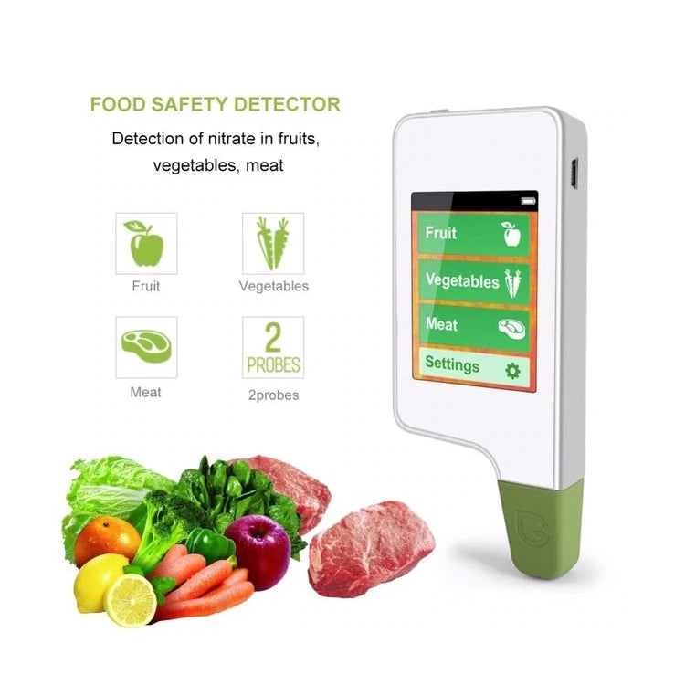 Testador de segurança ambiental de resíduos de nitrato em alimentos de carne, frutas e vegetais