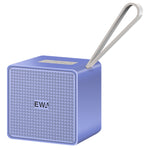 Coluna Bluetooth de alta fidelidade EWA A105, tamanho pequeno, graves potentes, tecnologia Bluetooth TWS, suporta TF