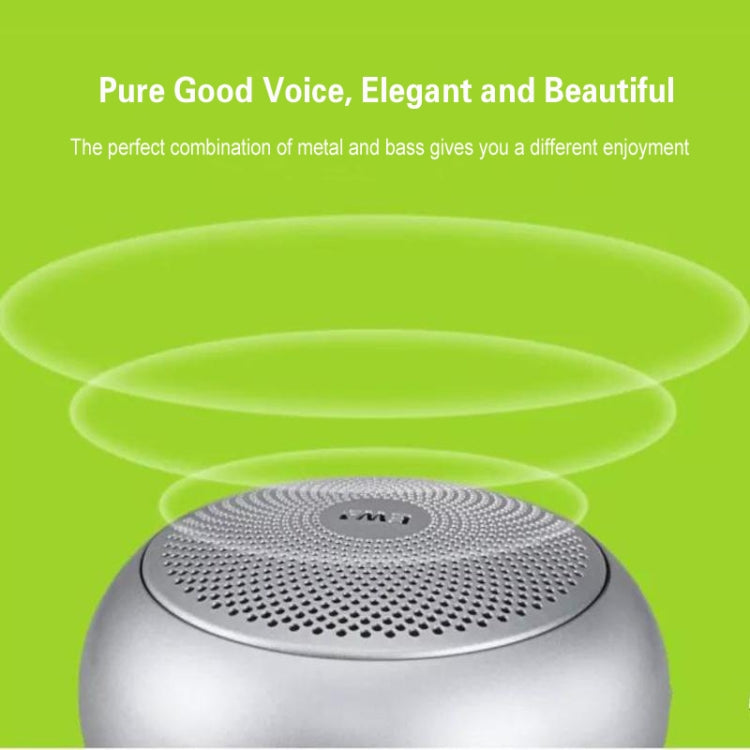 Coluna Bluetooth de alta fidelidade EWA A110mini, tamanho pequeno, graves potentes, tecnologia Bluetooth TWS, suporta TF