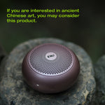 Coluna Bluetooth de alta fidelidade EWA A110mini, tamanho pequeno, graves potentes, tecnologia Bluetooth TWS, suporta TF