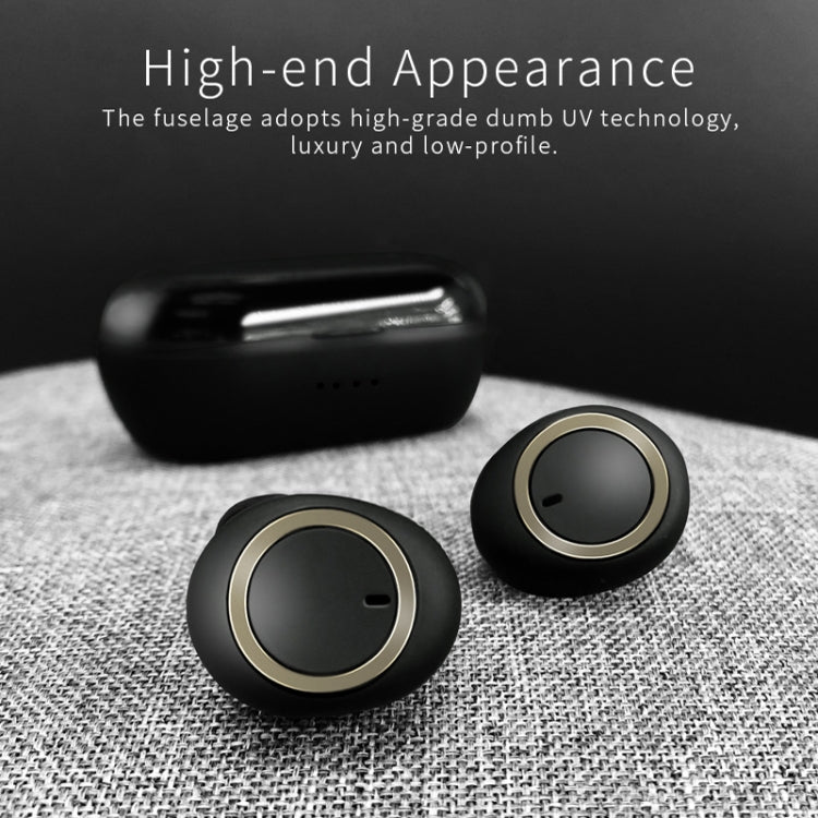 Auricular Bluetooth TWS-A1 5.0 verdadeiro sem fios, mini invisível para desporto e corrida, com caixa de carregamento e microfone