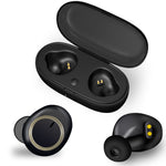 Auricular Bluetooth TWS-A1 5.0 verdadeiro sem fios, mini invisível para desporto e corrida, com caixa de carregamento e microfone
