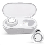 Auricular Bluetooth TWS-A1 5.0 verdadeiro sem fios, mini invisível para desporto e corrida, com caixa de carregamento e microfone