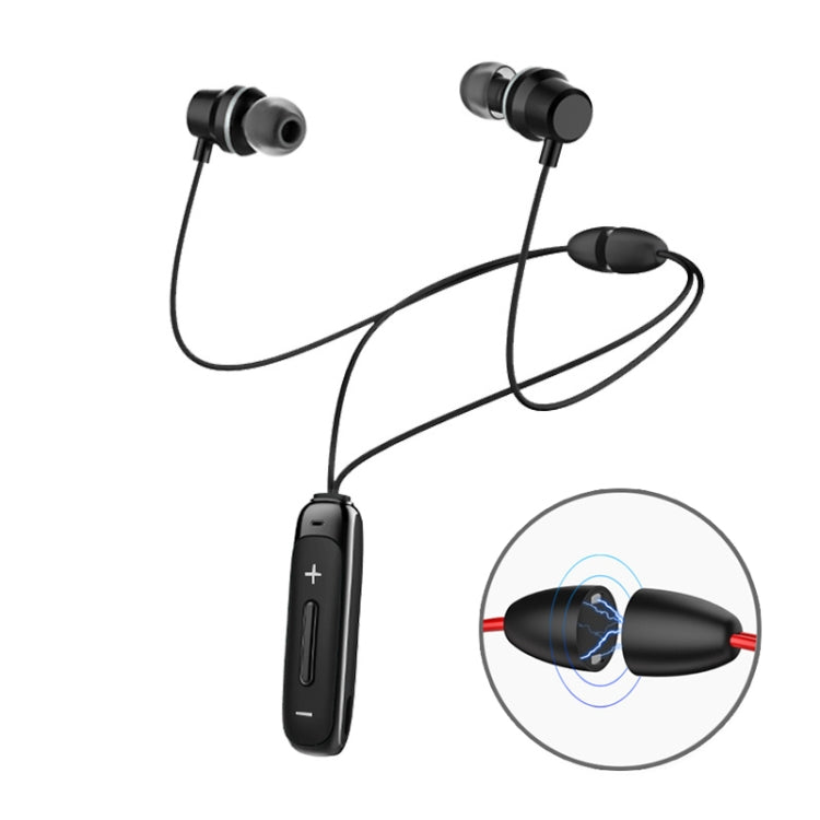 Auricular desportivo Bluetooth BT315, estéreo sem fios, Bluetooth 4.1, com microfone, graves desportivos, colar magnético