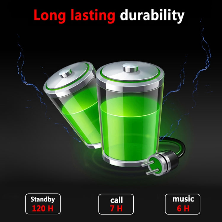 Auricular desportivo Bluetooth BT315, estéreo sem fios, Bluetooth 4.1, com microfone, graves desportivos, colar magnético