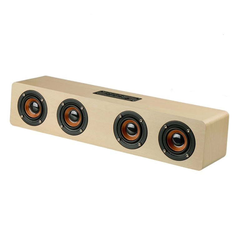 Coluna Bluetooth 4.2 W8 com quatro altifalantes, subwoofer de graves potentes com microfone, suporte para cartão TF de 3,5 mm