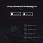 Adaptador Wifi Comfast CF-958AC de Alta Potência PA 1900Mbps Gigabit Cartão de Rede E-Sports 2.4Ghz+5.8Ghz USB 3.0 PC Lan Dongle Receptor
