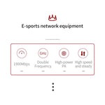 Adaptador Wifi Comfast CF-958AC de Alta Potência PA 1900Mbps Gigabit Cartão de Rede E-Sports 2.4Ghz+5.8Ghz USB 3.0 PC Lan Dongle Receptor