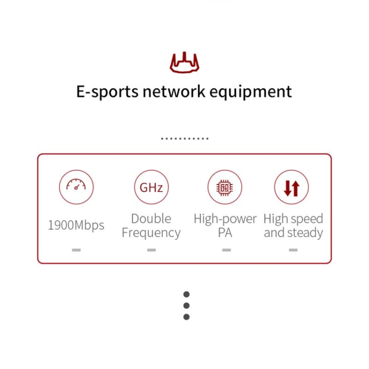Adaptador Wifi Comfast CF-958AC de Alta Potência PA 1900Mbps Gigabit Cartão de Rede E-Sports 2.4Ghz+5.8Ghz USB 3.0 PC Lan Dongle Receptor