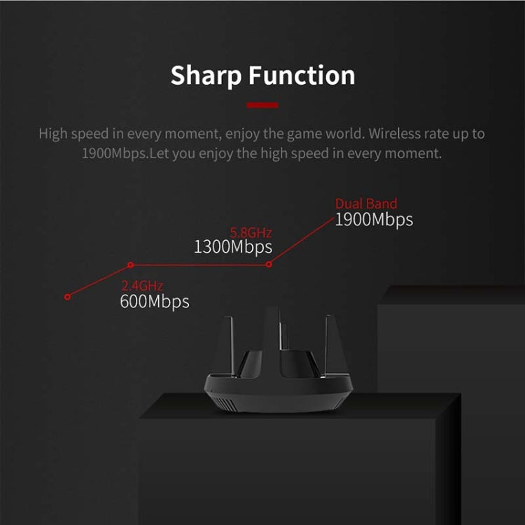 Adaptador Wifi Comfast CF-958AC de Alta Potência PA 1900Mbps Gigabit Cartão de Rede E-Sports 2.4Ghz+5.8Ghz USB 3.0 PC Lan Dongle Receptor