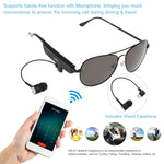 Auricular Sem Fios Y88 Óculos de Sol com Auscultadores Bluetooth Música Óculos Inteligentes Auricular Mãos Livres com Microfone