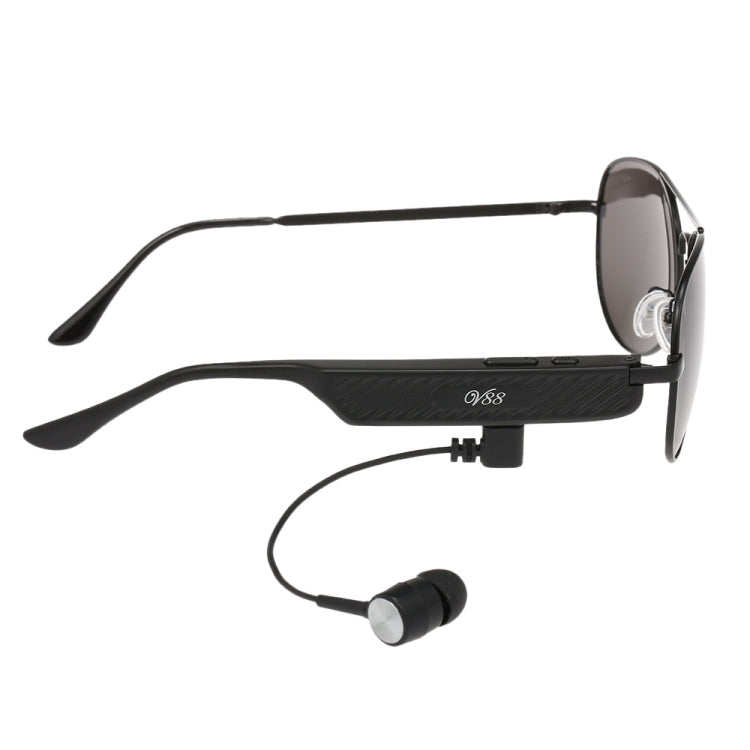 Auricular Sem Fios Y88 Óculos de Sol com Auscultadores Bluetooth Música Óculos Inteligentes Auricular Mãos Livres com Microfone