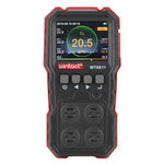 Monitor de gases composto WINTACT WT8811 Ecrã LCD Recarregável Multifuncional 4 em 1 Sensor de gás combustível O2 H2S CO Alarme sonoro-luminoso e vibratório