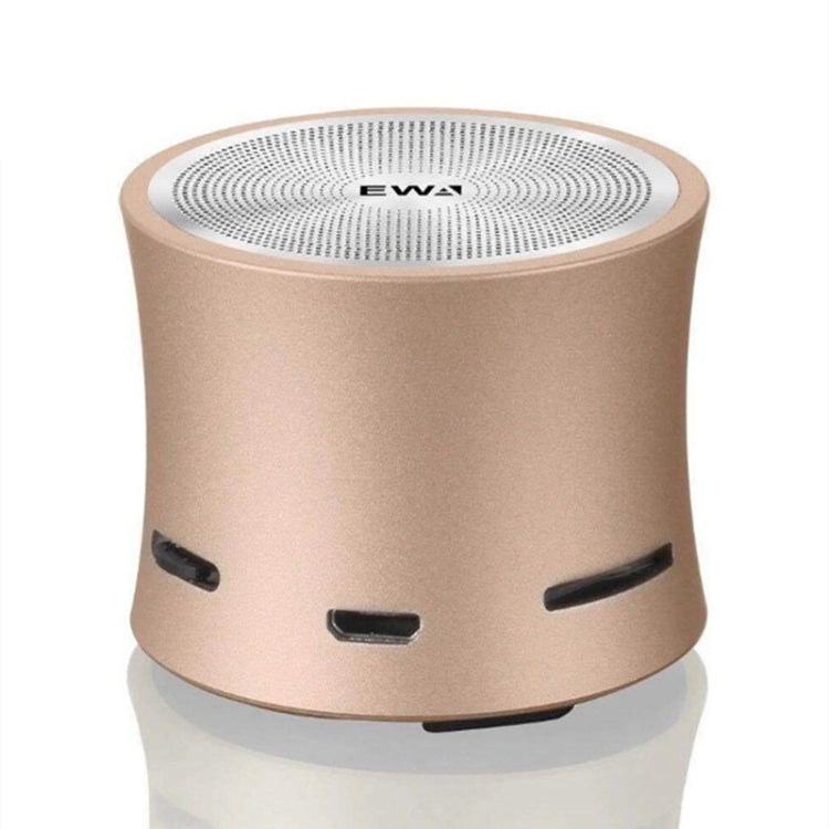 Coluna Bluetooth EWA A104, leitor MP3 portátil, coluna metálica com entrada USB, leitor MP3, coluna multimédia estéreo