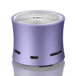 Coluna Bluetooth EWA A104, leitor MP3 portátil, coluna metálica com entrada USB, leitor MP3, coluna multimédia estéreo