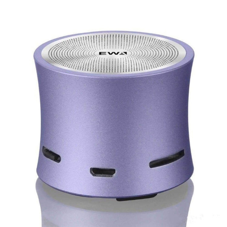 Coluna Bluetooth EWA A104, leitor MP3 portátil, coluna metálica com entrada USB, leitor MP3, coluna multimédia estéreo