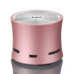 Coluna Bluetooth EWA A104, leitor MP3 portátil, coluna metálica com entrada USB, leitor MP3, coluna multimédia estéreo