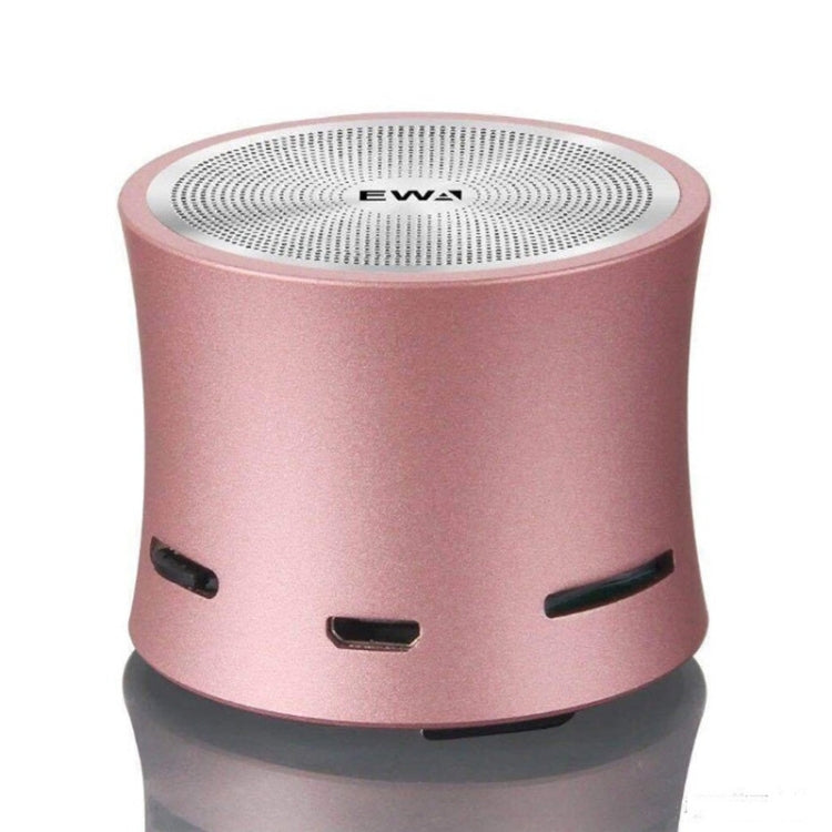 Coluna Bluetooth EWA A104, leitor MP3 portátil, coluna metálica com entrada USB, leitor MP3, coluna multimédia estéreo